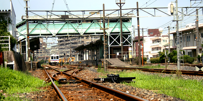 宇部新川駅の風景