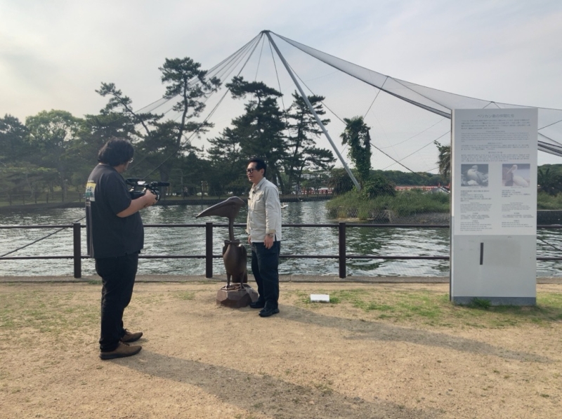 ６月５日（木）放送！フジテレビ『サン！シャイン』のコーナー「全国中継！地元を騒がせた“あのニュース”は今」の取材が宇部市で行われました！